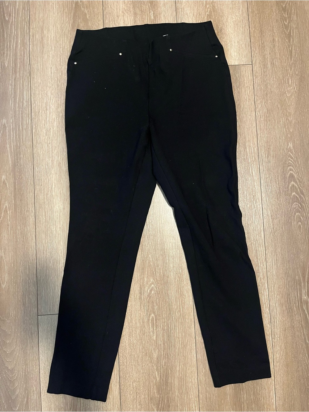 Rafaella Black Skinny Stretch Dress Pants